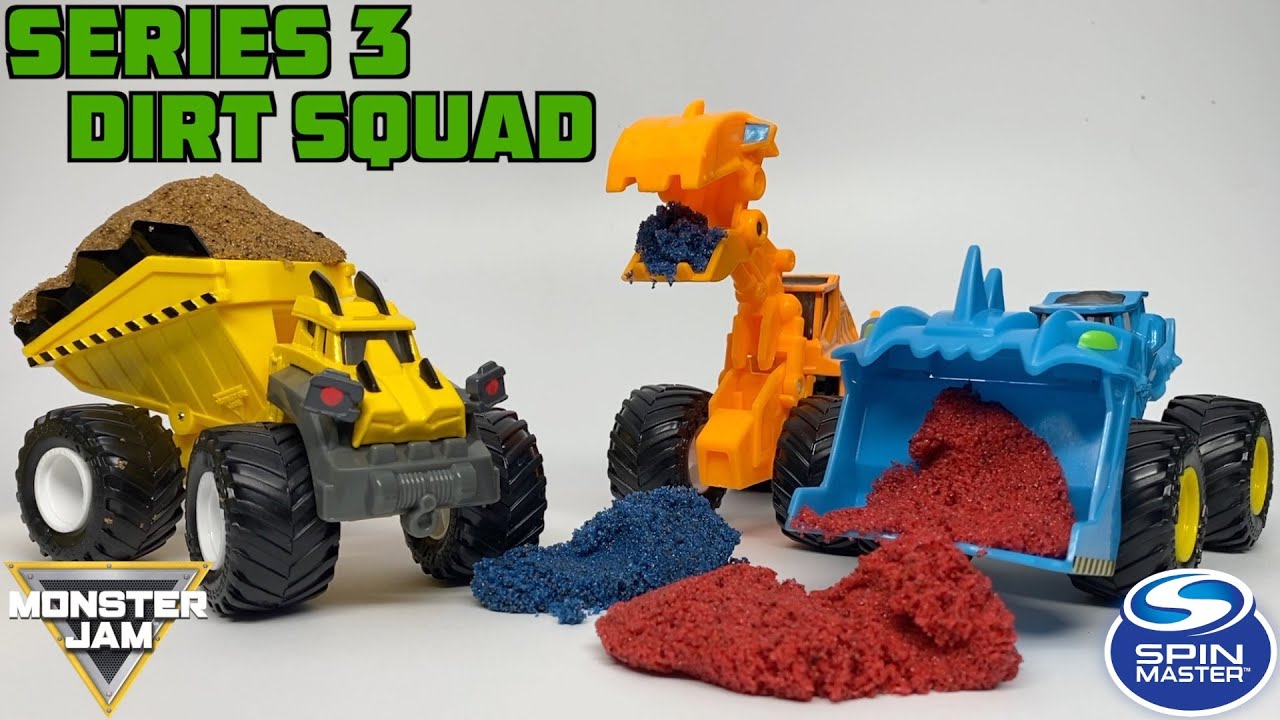 SPIN MASTER MONSTER JAM DIRT SQUAD | SERIES 3