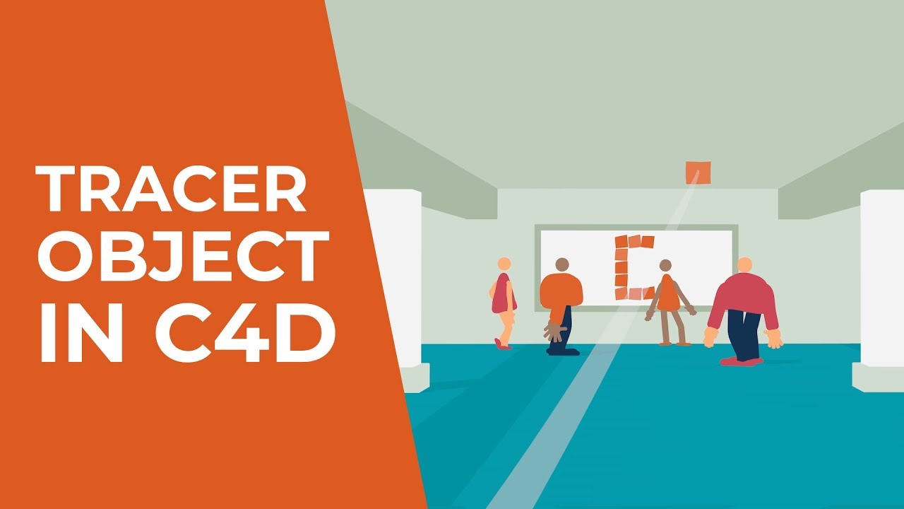 How to use the Tracer Object in Cinema 4D