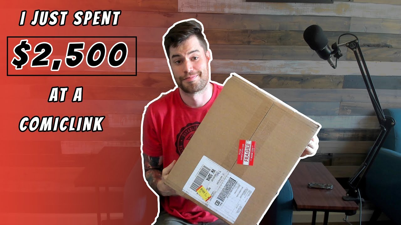 I Just SPENT $2,500 At A ComicLink AUCTION | COMIC BOOK HAUL & COMIC BOOK INVESTMENT