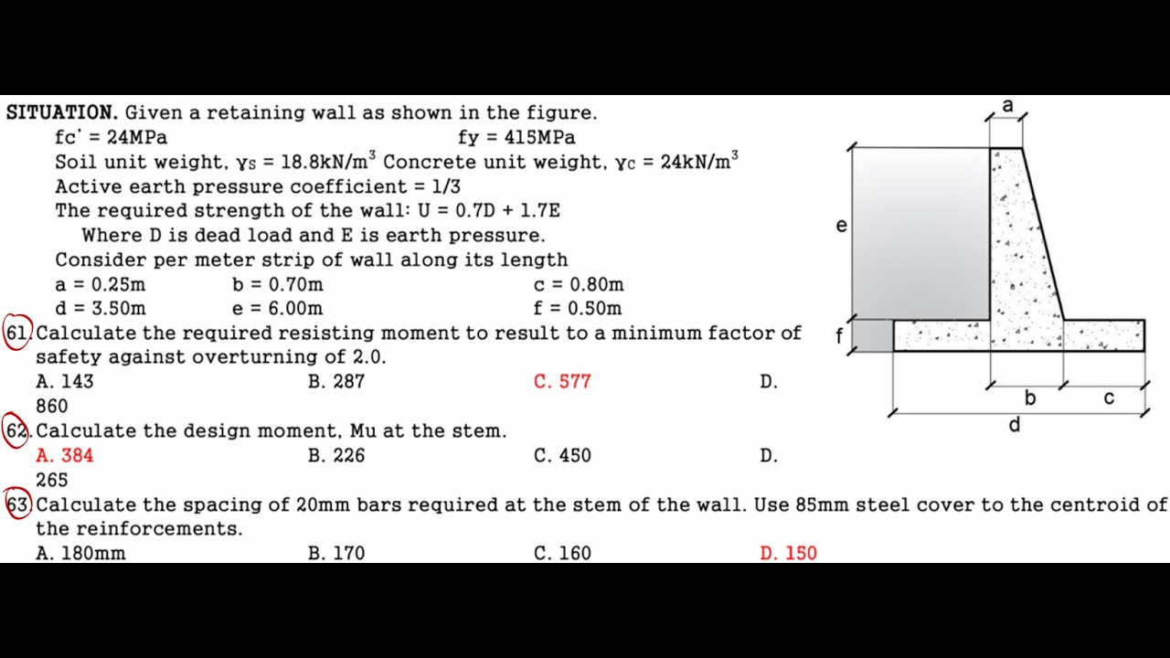 FE - Retaining Wall 1