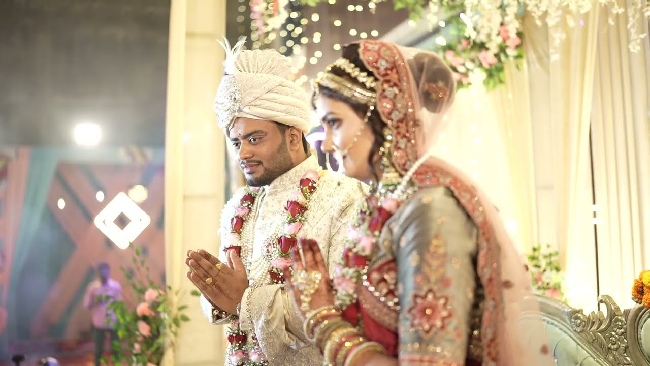 CINEMATIC WEDDING JAYMALA VIDEO 2025 ।@RUDRAPHOGRAPHYProduction 
