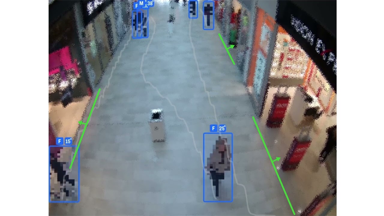 In-Mall Shopper Analytics Showcase - FootfallCam