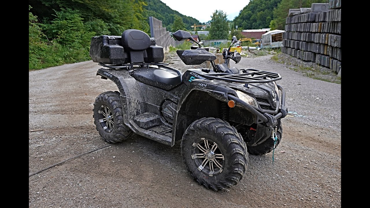 CFMOTO CFORCE 520L | PURE QUAD FUN, STOCK SOUND, ACCELERATION, FLYBYS...