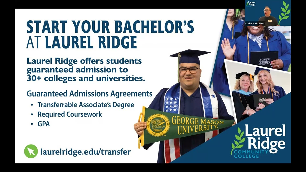 Grow With Us: Virtual Info Session at Laurel Ridge Community College August 2025