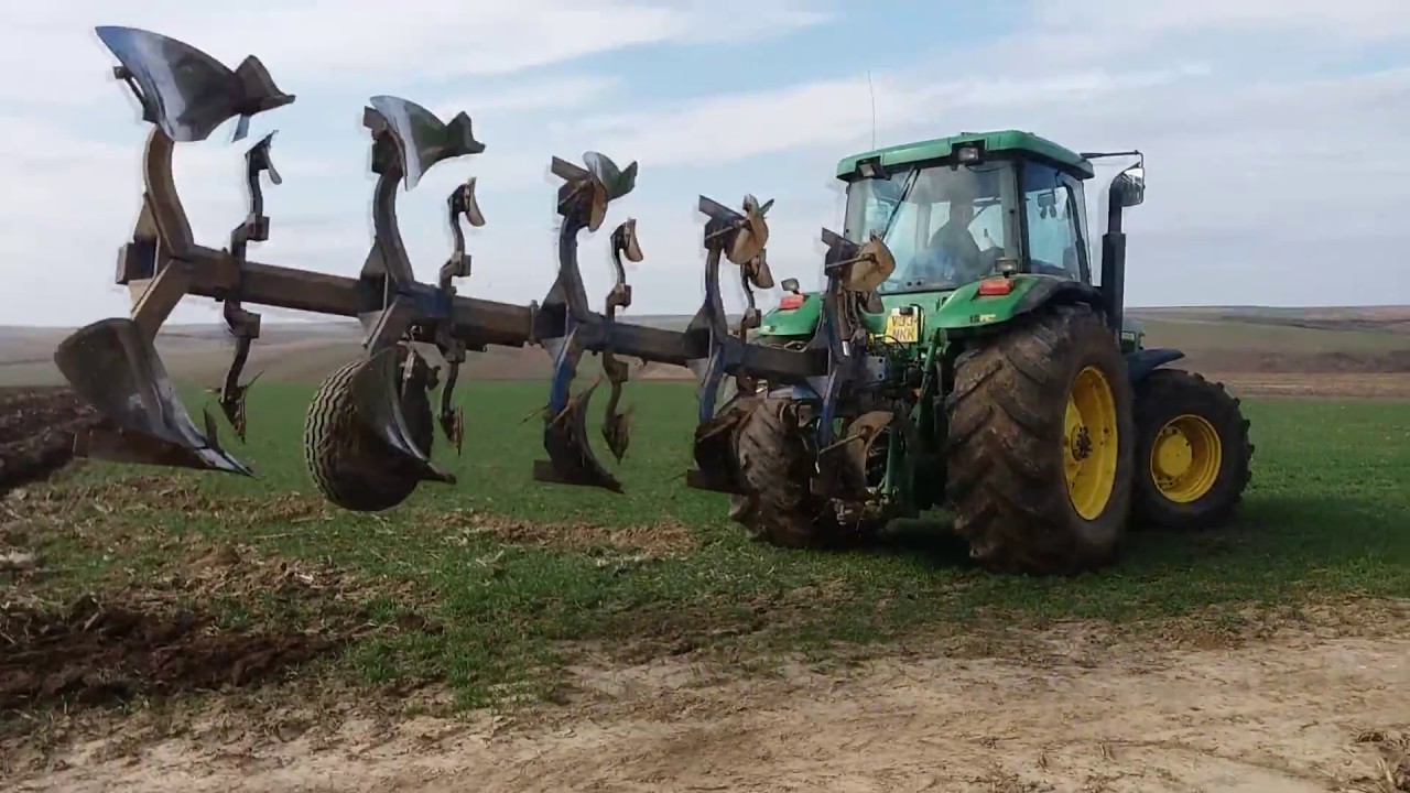 Plowing / Ploughing / Szántás - John Deere 8300 szantas [2017]