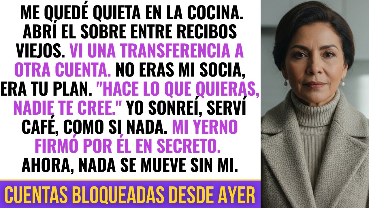 Abrí un sobre “perdido” y entendí por qué todo estaba a su nombre… y lo que venía ya estaba firmado