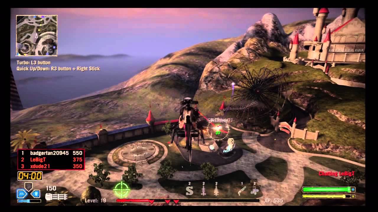Twisted Metal Multiplayer: Powerful Talon Gameplay