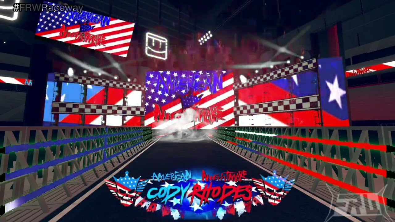 The 'American Nightmare' Cody Rhodes I FRW Raceway I Stage Animation