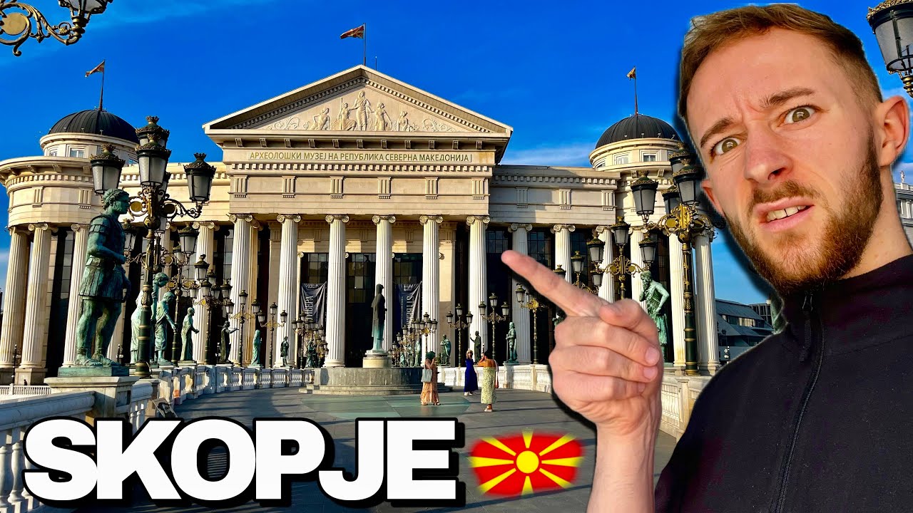 Europe's Strangest Capital You've Never Heard Of | Skopje, Macedonia 🇲🇰