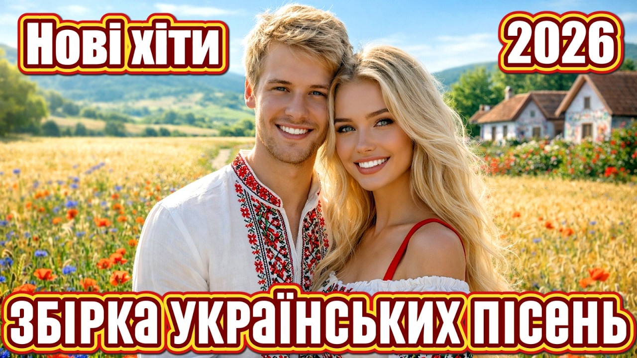 Українські народні пісні 2026 💛 10 нових веселих хітів 😂