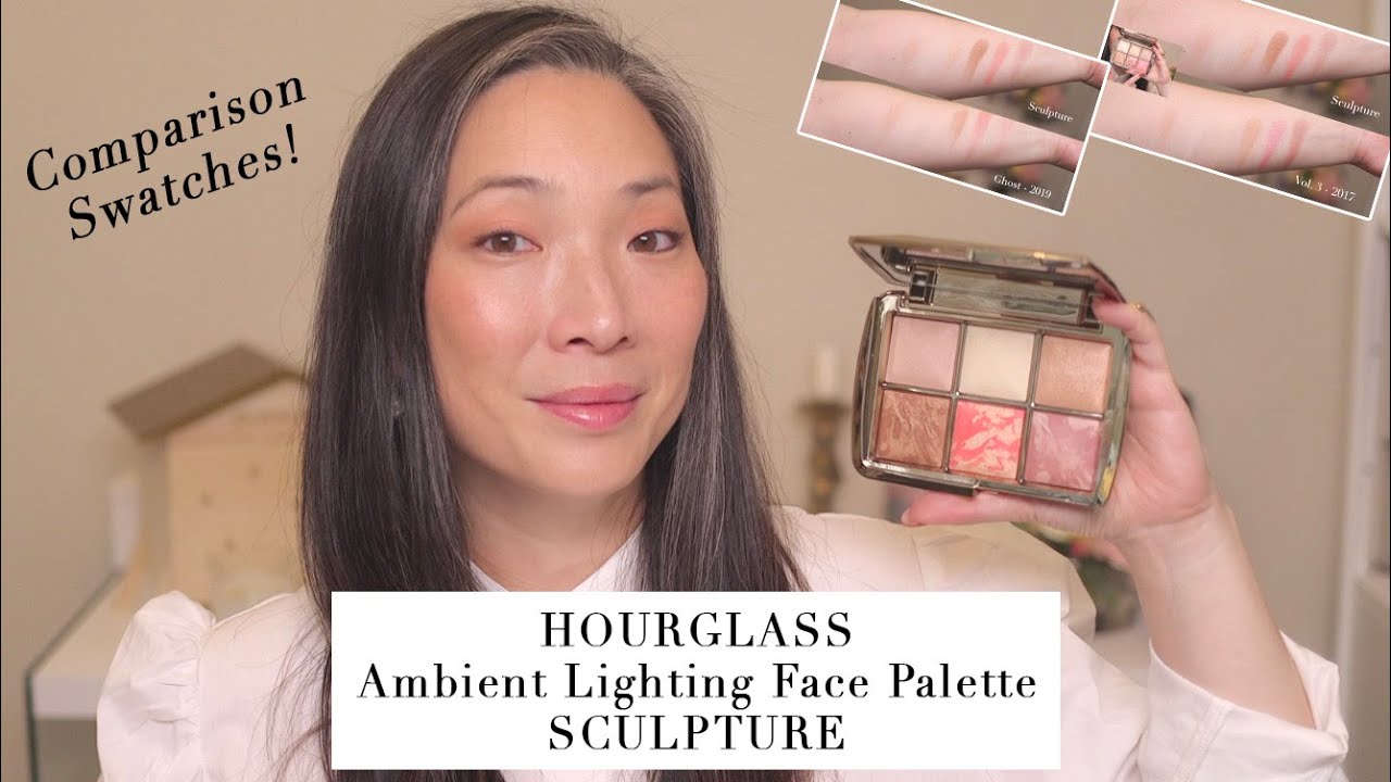 HOURGLASS - Ambient Edit Face Palette Sculpture - Demo | Comparison Swatches