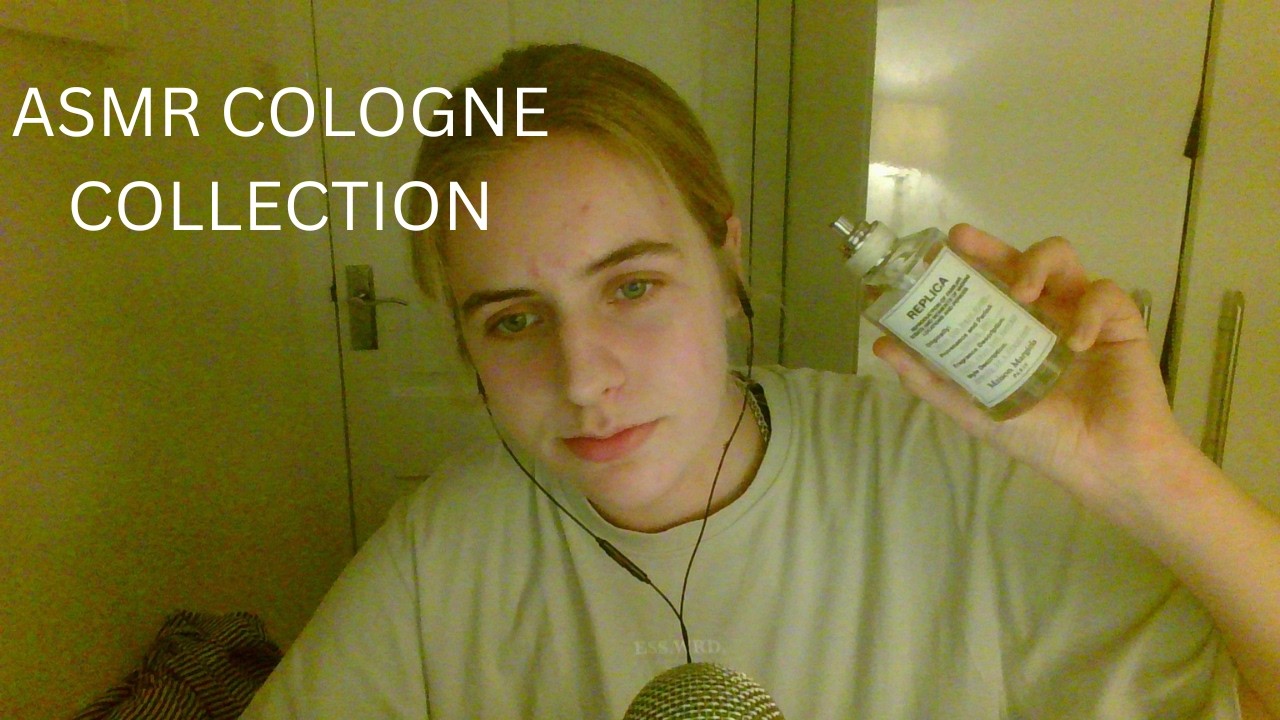 ASMR- Cologne Collection/ Tapping - Gentle Whispering