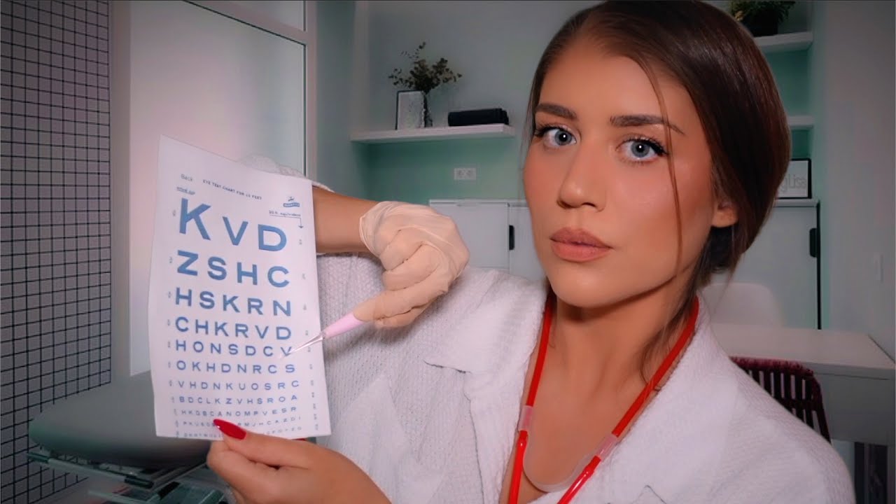 ASMR | Быстрое 5-минутное обследование черепных нервов 🇮🇹 (с итальянским акцентом)