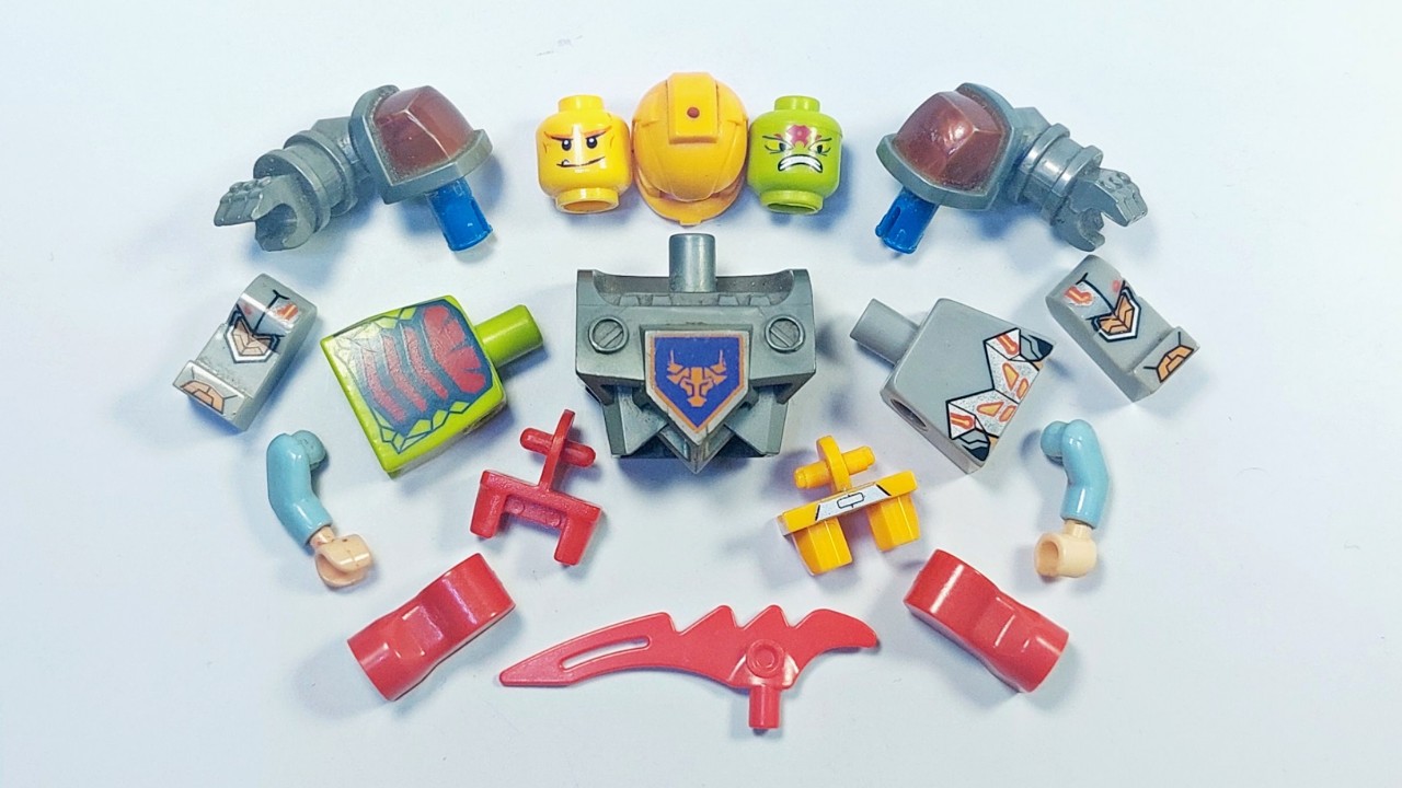 LEGO NEXO KNIGHTS AND LEGO ANGRY MAN | LEGO BUILD