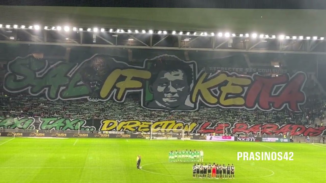 ASSE-ANGERS HOMMAGE SALIF KEITA