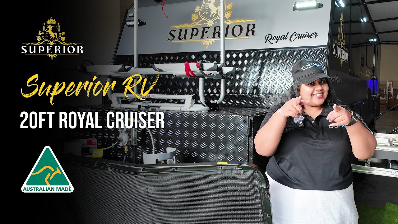 BEAST OF A CARAVAN | 20ft Royal Cruiser | The Ultimate Couples Off-Grid Caravan in Australia!
