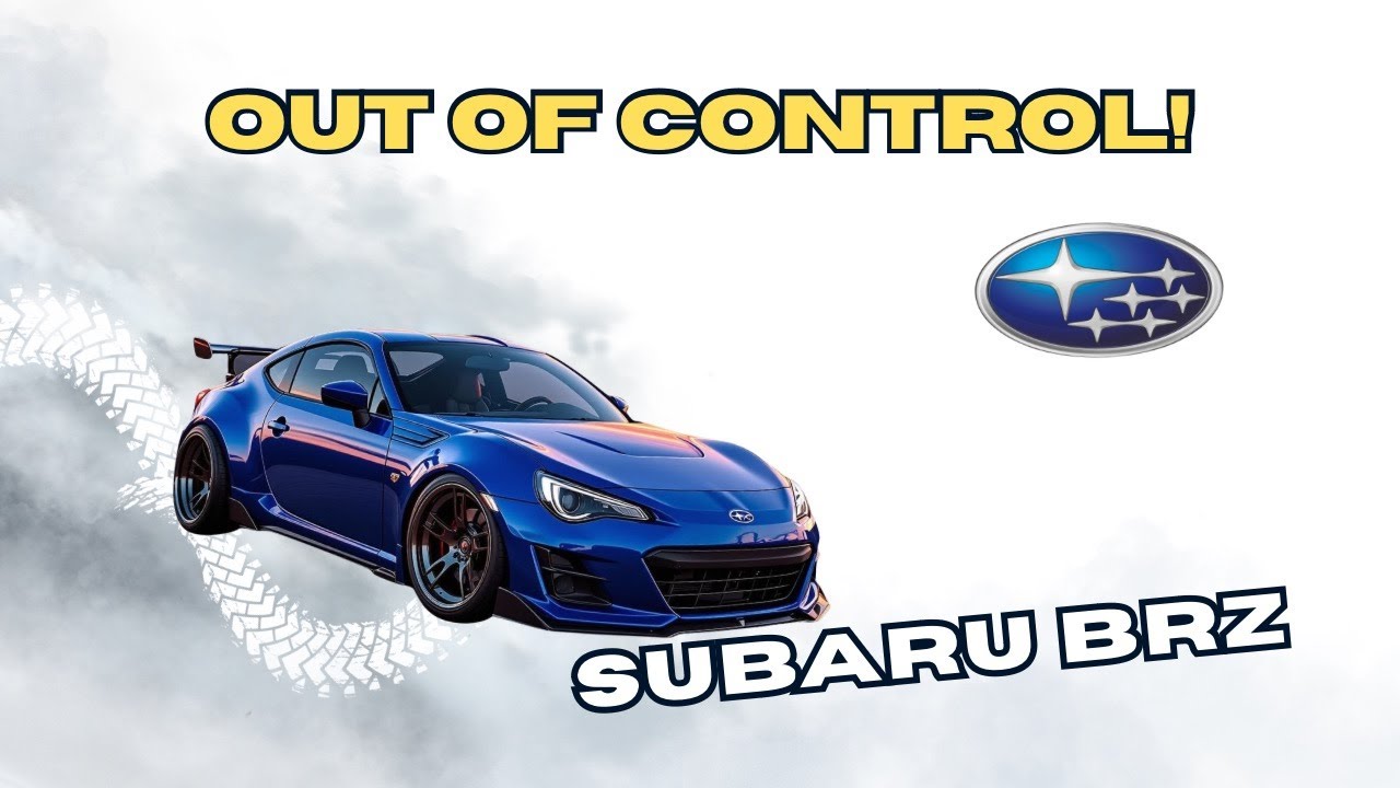 Subaru Brz Snow drifting
