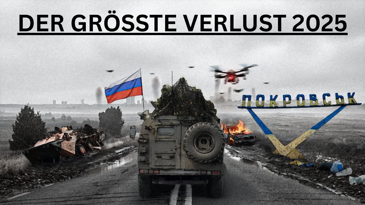 Der gr&ouml;&szlig;te Verlust der ukrainischen Armee im Jahr 2025 - Pokrovsk Teil 1