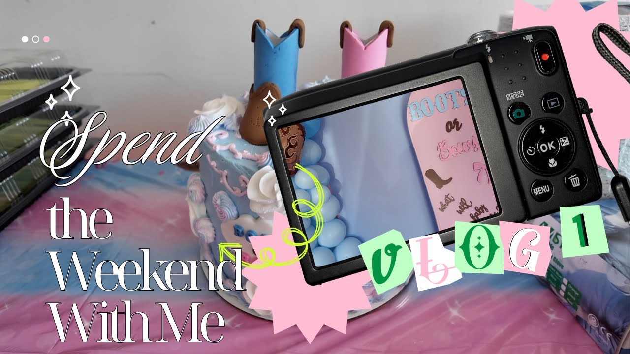 Gender Reveal, Super Bowl Sunday, Fun | Weekend Vlog
