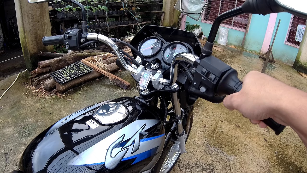 Kawasaki Bajaj CT125 walkaround and cold start exhaust sound