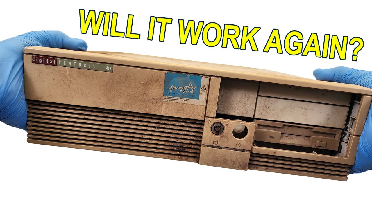 WILL IT LIVE AGAIN RESTORE VINTAGE DIGITAL COMPUTER