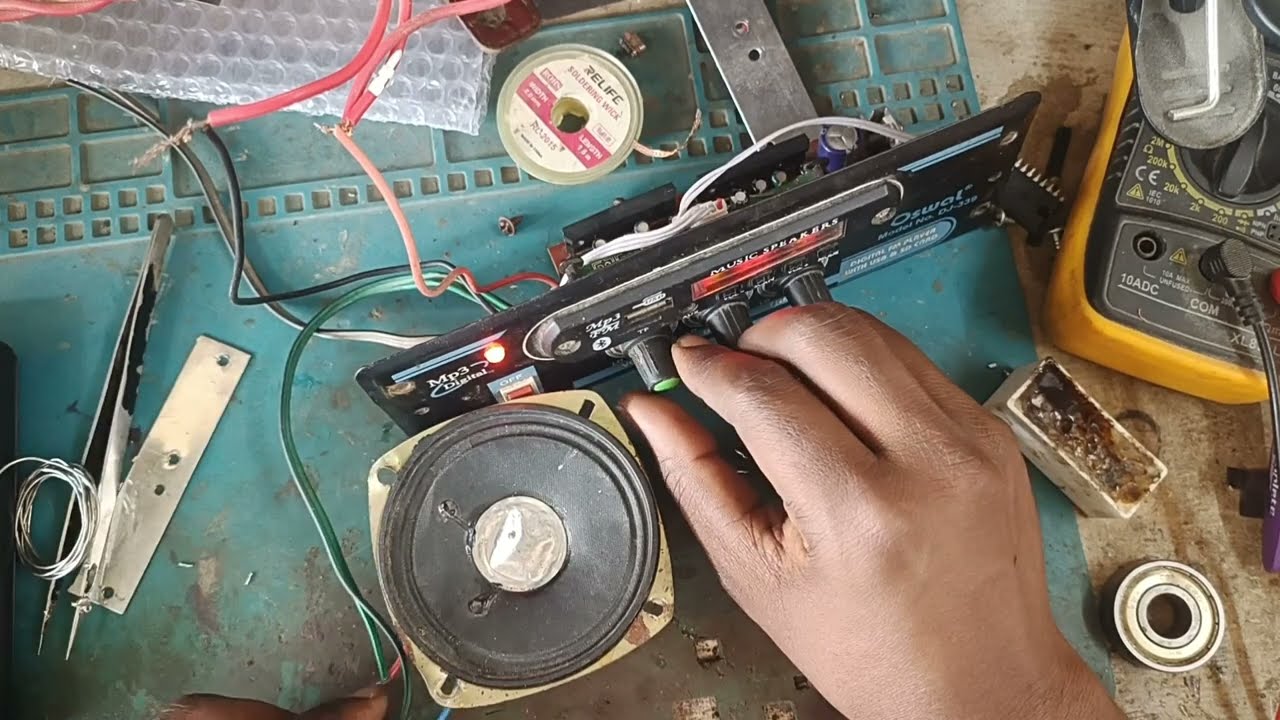 4440 ic Amplifier Repair|| 4440 ic Amplifier sound problem