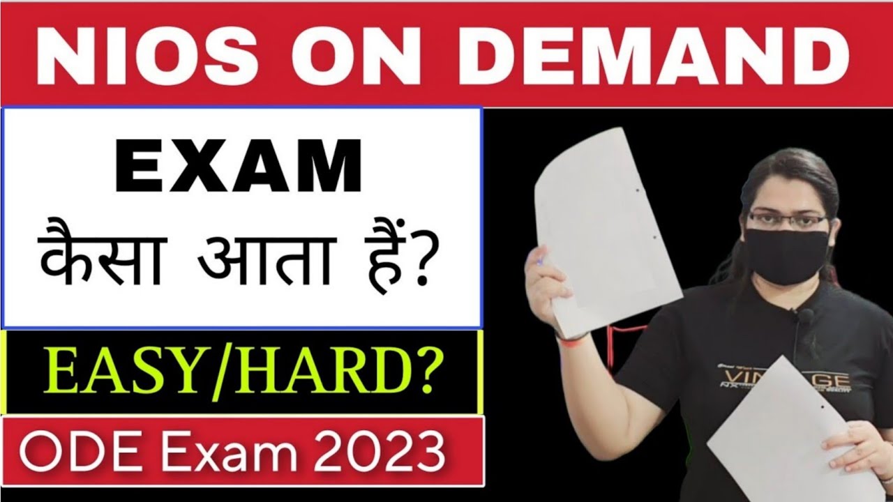 NIOS On Demand Exam Easy or Hard? | Nios on demand Syllabus | Nios On demand Admission Process