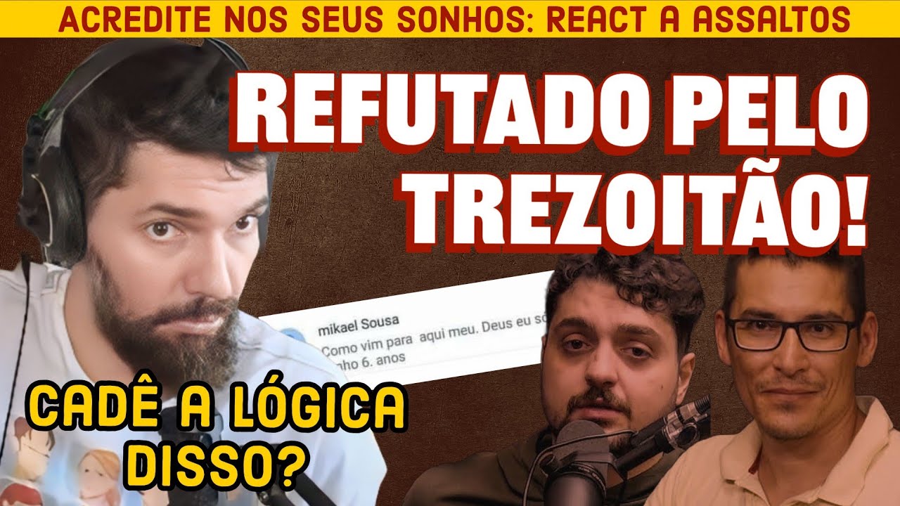 HISTORIADOR é HUMILHADO e REFUTADO por TREZOITÃO! E MONARK não PERDEU TUDO??? | João Carvalho