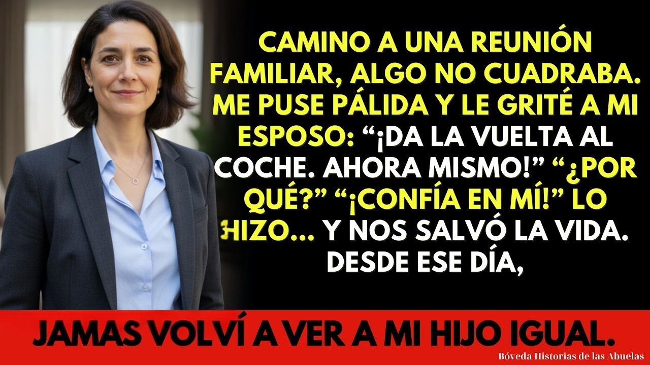 “¡Detén el coche  Ahora mismo!” Le dije a mi esposo  Confié en mi instinto… y nos salvó la vida