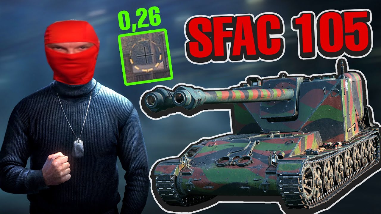 DWULUFOWA BESTIA - SFAC 105 - AUKCJE WORLD OF TANKS 2025
