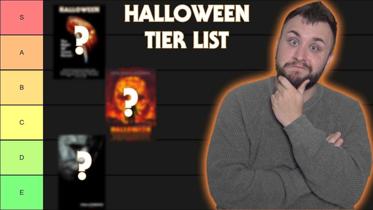 Ranking the Halloween Movies! | Halloween Franchise Tier List