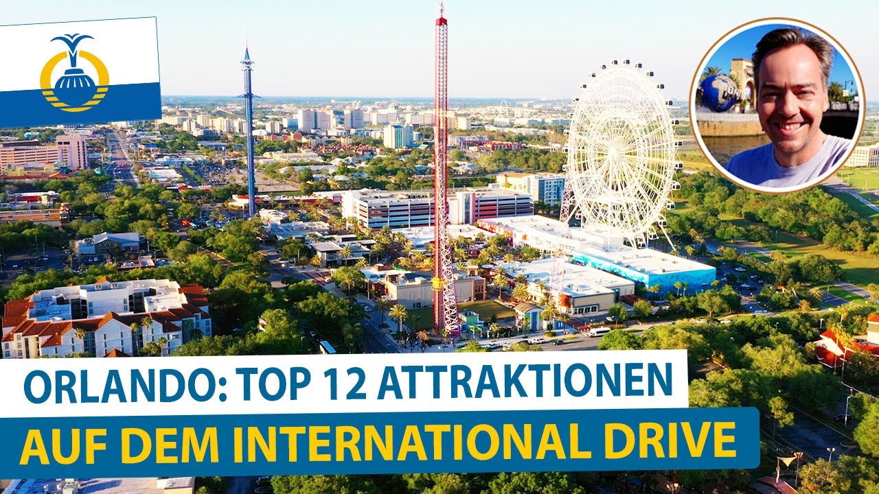 Orlando in Florida entdecken - Top 12 Attraktionen und Sehenswürdigkeiten am International Drive