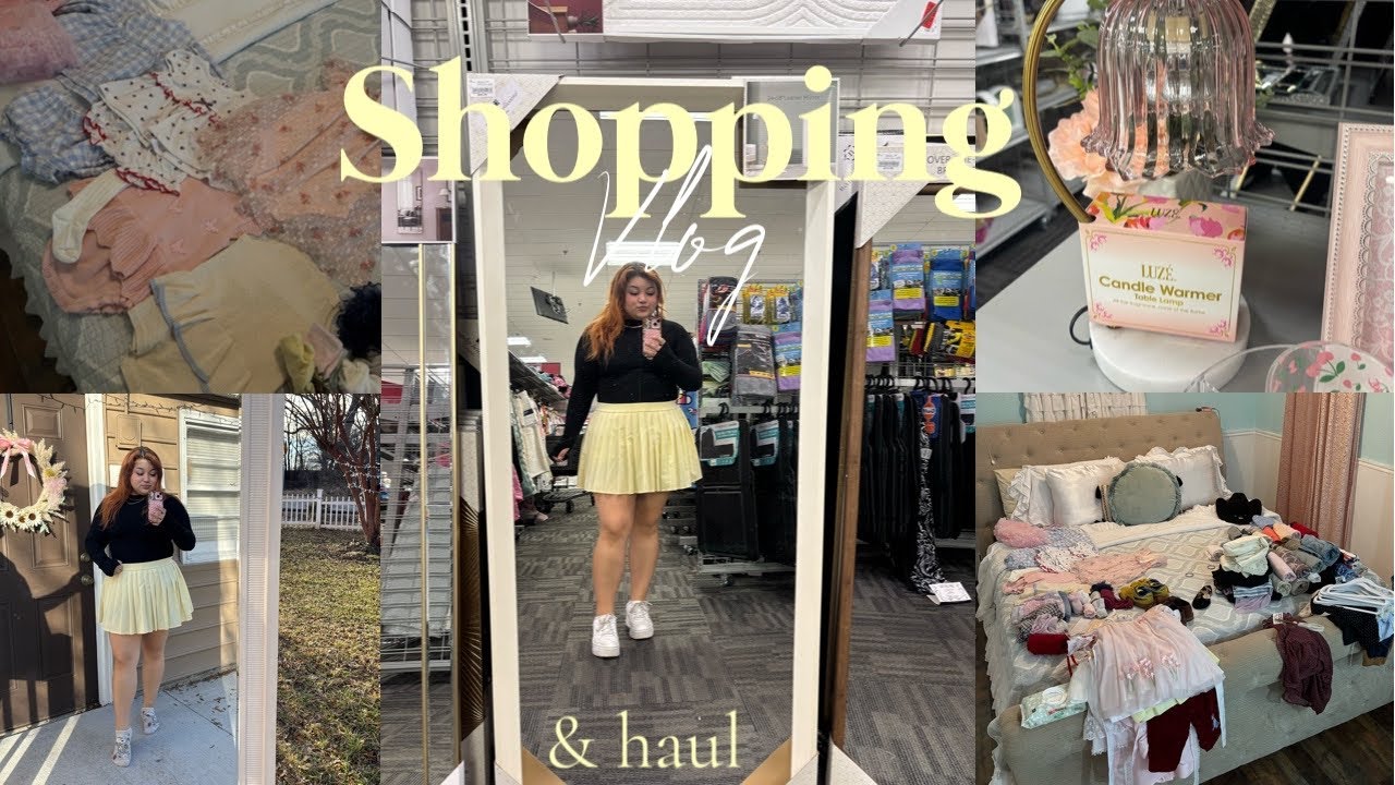 SHOPPING VLOG || and haul!