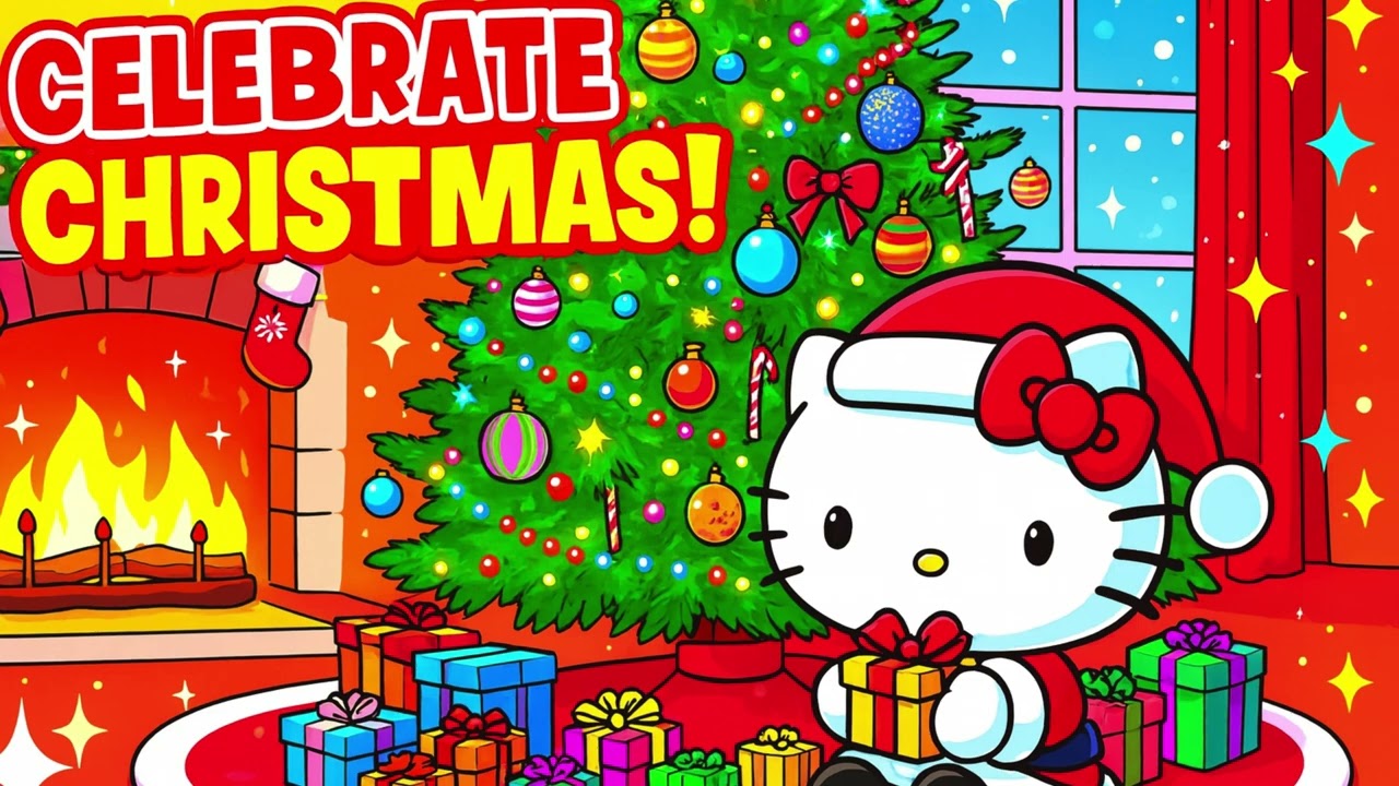 🎄 Hello Kitty’s Christmas Wonderland | Holiday Song 🎄