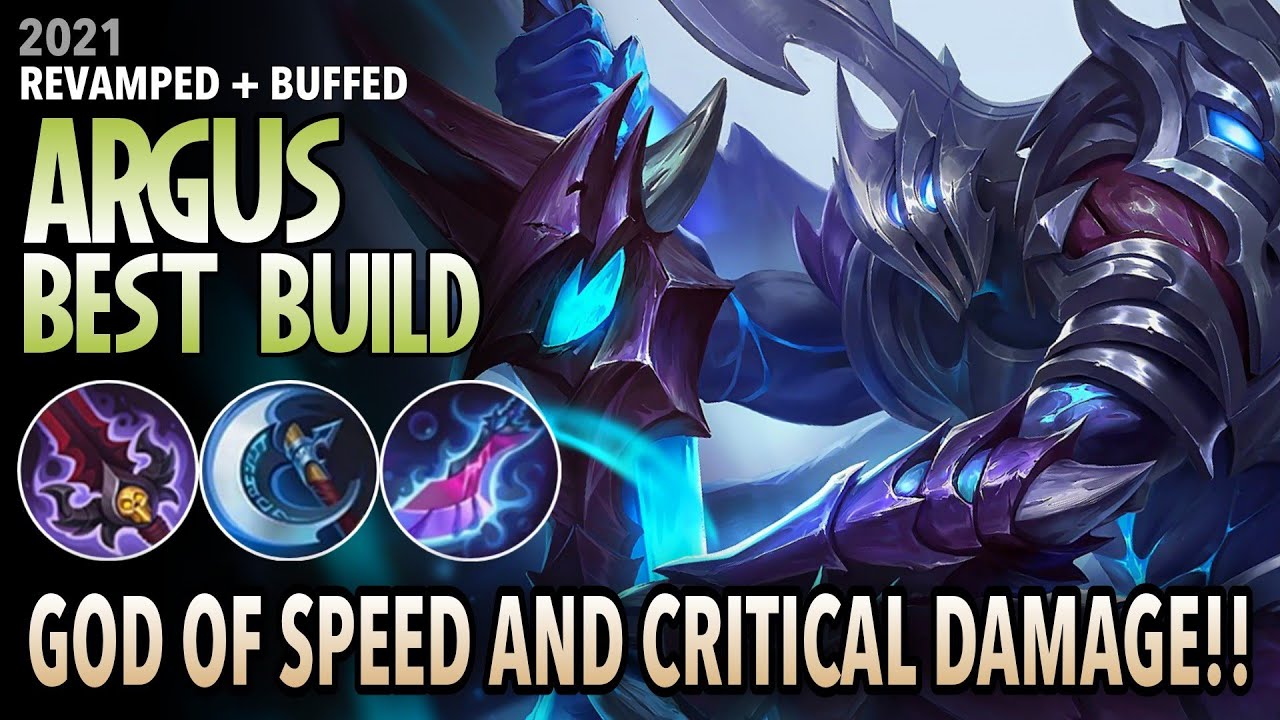 Buffed & Revamped Argus Best Build 2021 | Top Global Argus Build | Argus Gameplay MLBB S20 OP Heroes