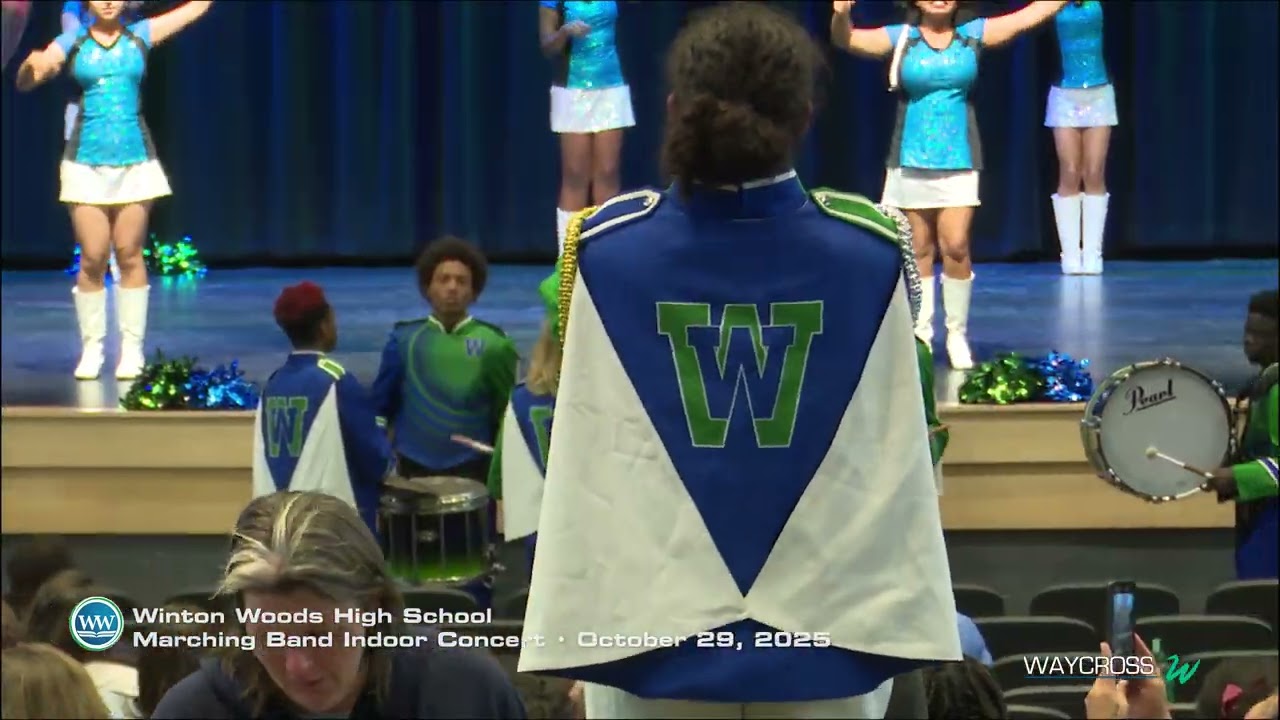 Winton Woods High School Marching Band Indoor Concert - October 29, 2025