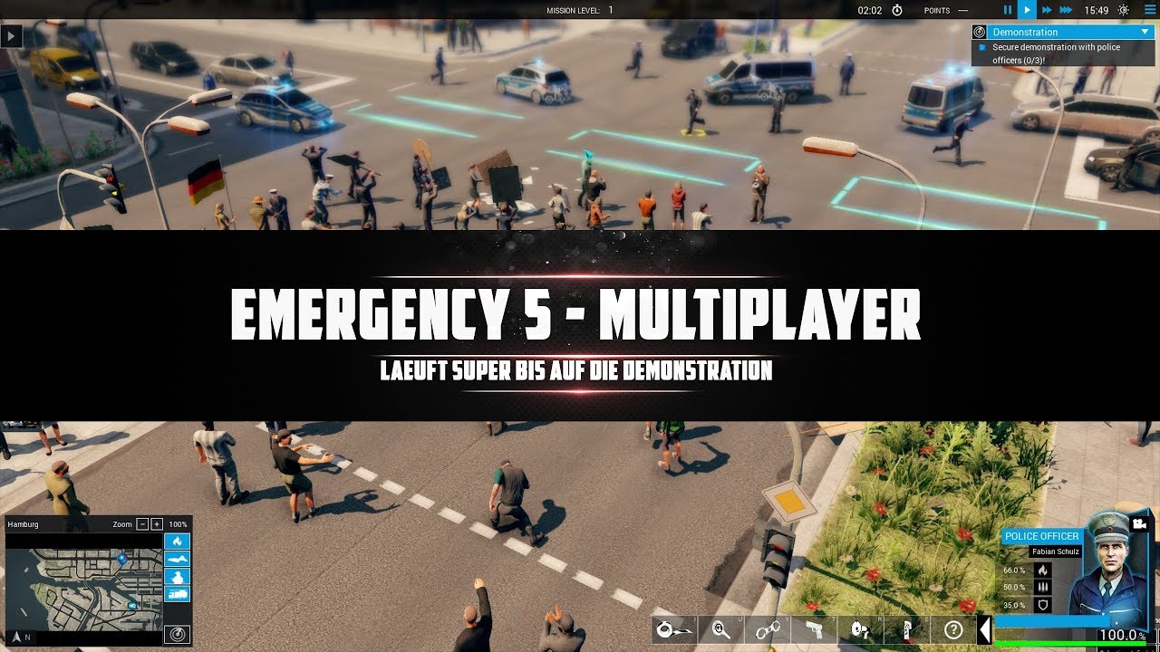 Emergency 5 - Multiplayer : Läuft super bis auf die Demonstration