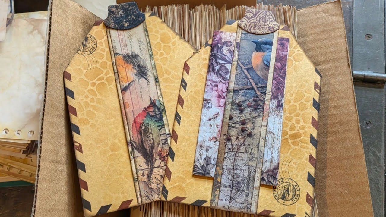 Quick Idea - Jumbo Tag Made From An Envelope 