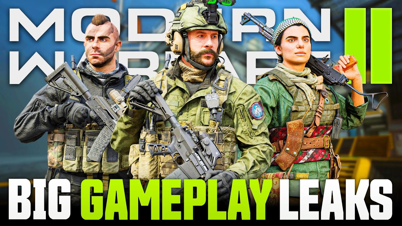 So MODERN WARFARE 2 GAMEPLAY LEAKED With a TON of Warzone 2 Details... (MW2 + Warzone 2 Leaks)