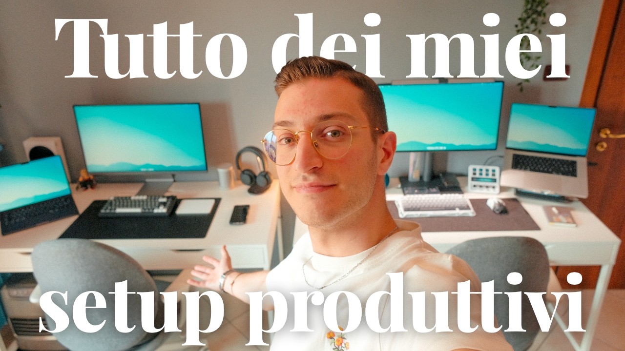MENO &Egrave; MEGLIO! Tutto sui miei SETUP per Produttivit&agrave; e Svago!