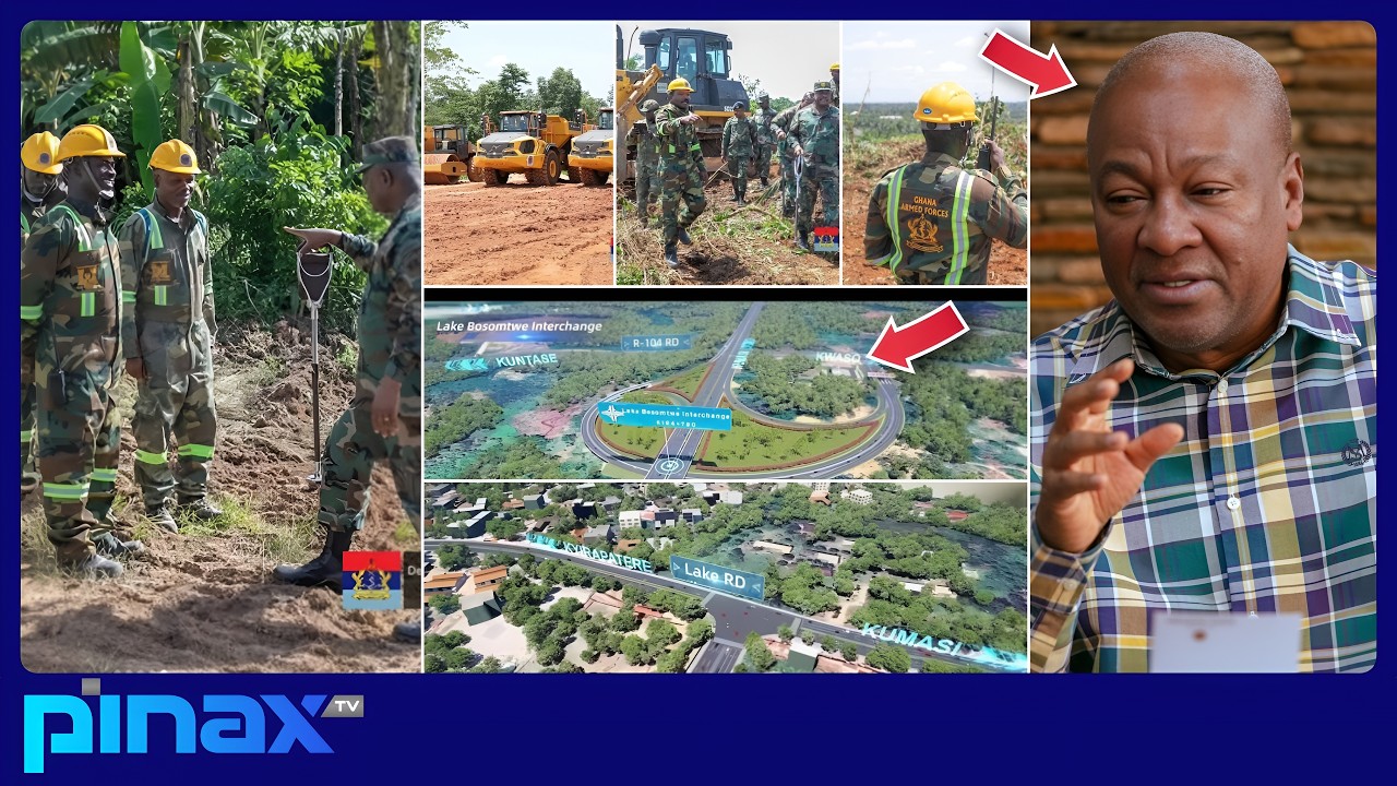 🚨BREAKING: Ghana Military Clears Over 100km Of Accra&ndash;Kumasi Expressway Corridor