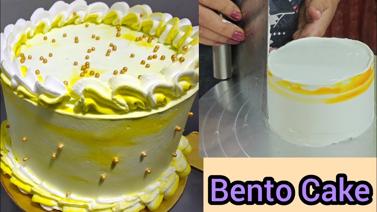 Bento Cakes/ घर पे खुद बनाये Market से अच्छा Cakes #bentocake #newdesigncake #cake