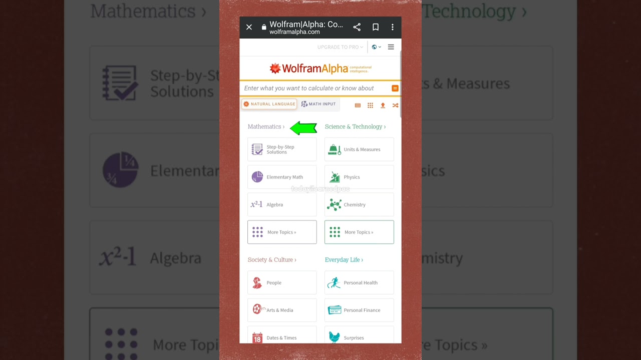 Website u wish knew sooner | Wolfram Alpha #usefulwebsites