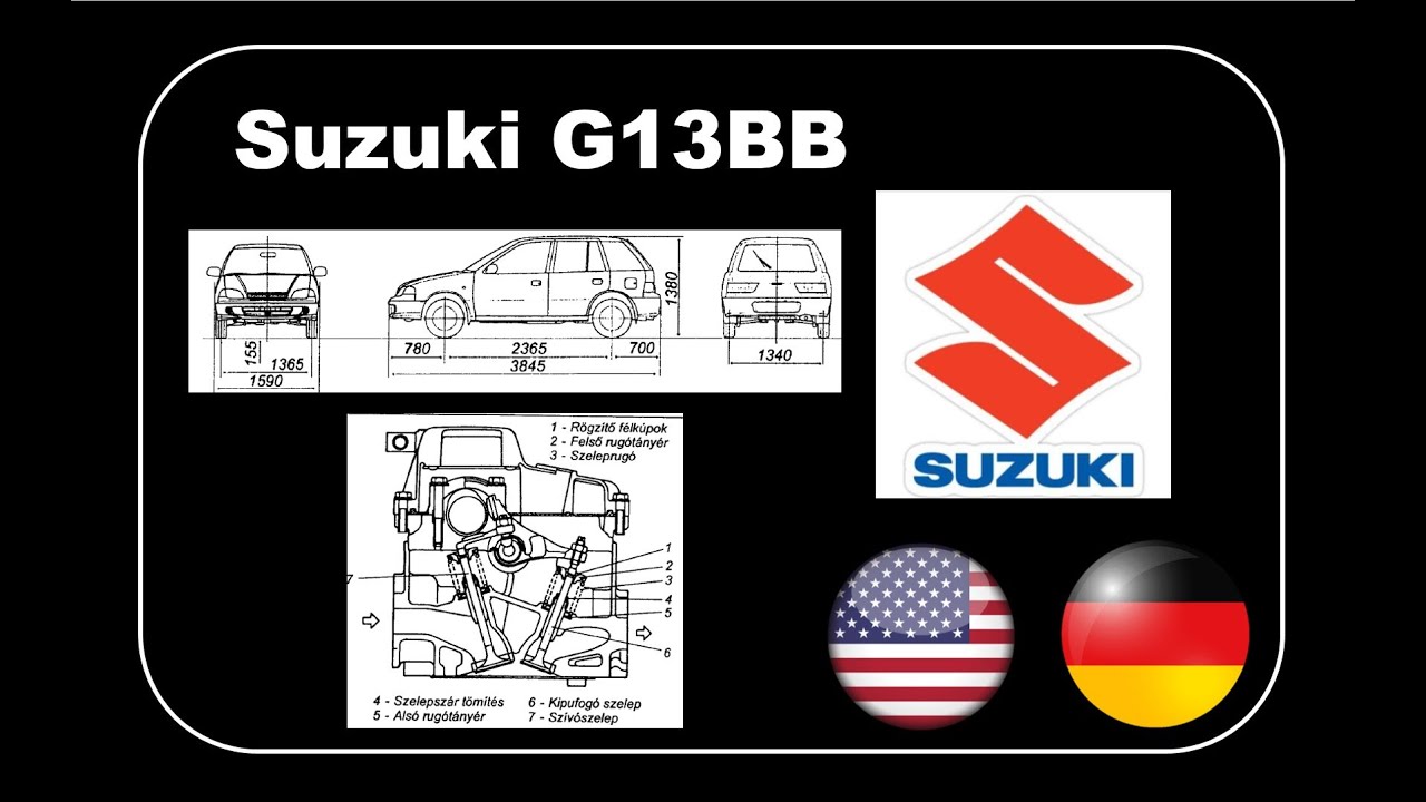 Suzuki G13BB Hengerfej összeszerelése 1. rész / Suzuki G13BB Cylinder head assembly Part 1.