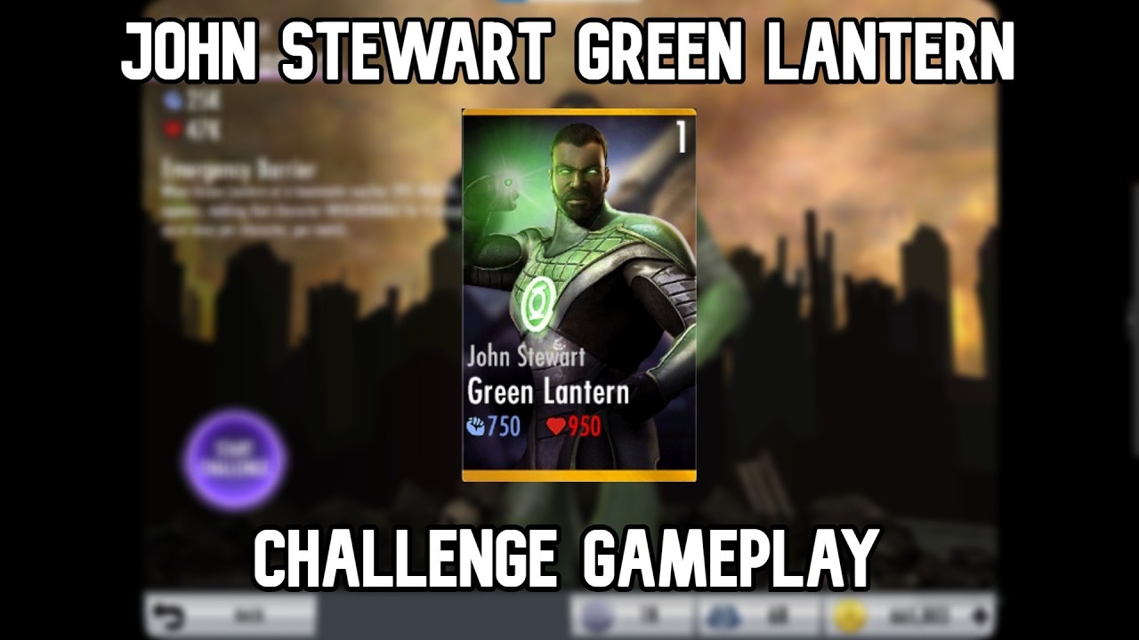 John Stewart Challenge Is Here - Injustice 1 mobile