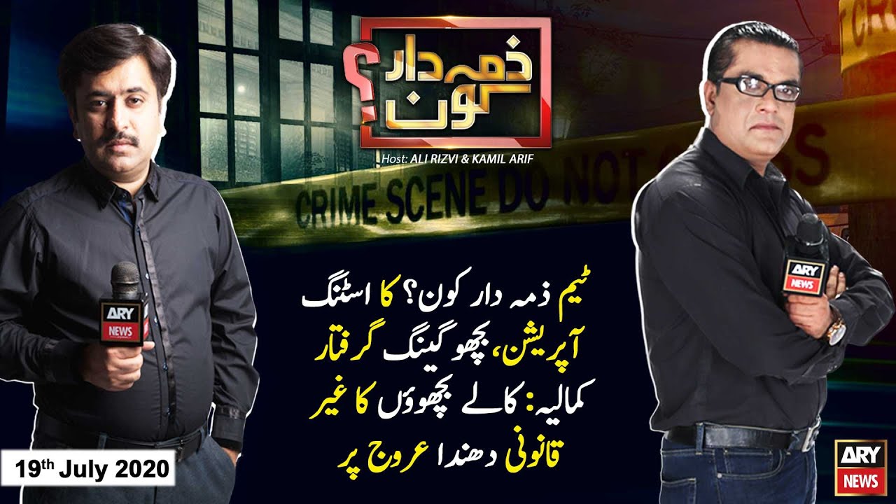 Zimmedar Kaun | Ali Rizvi | ARYNews | 19 July 2020