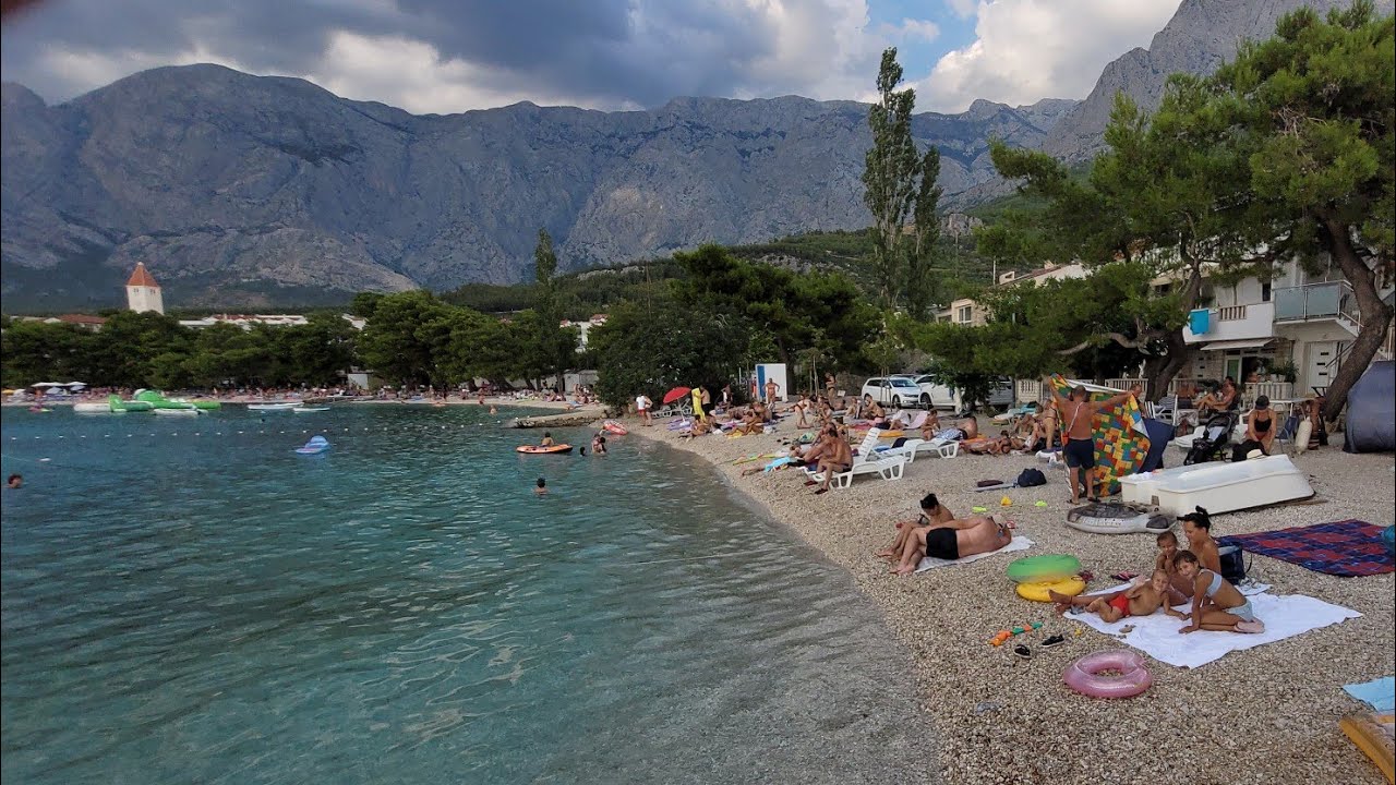 Wreszcie mniej ludzi - Promajna plaża / Chorwacja