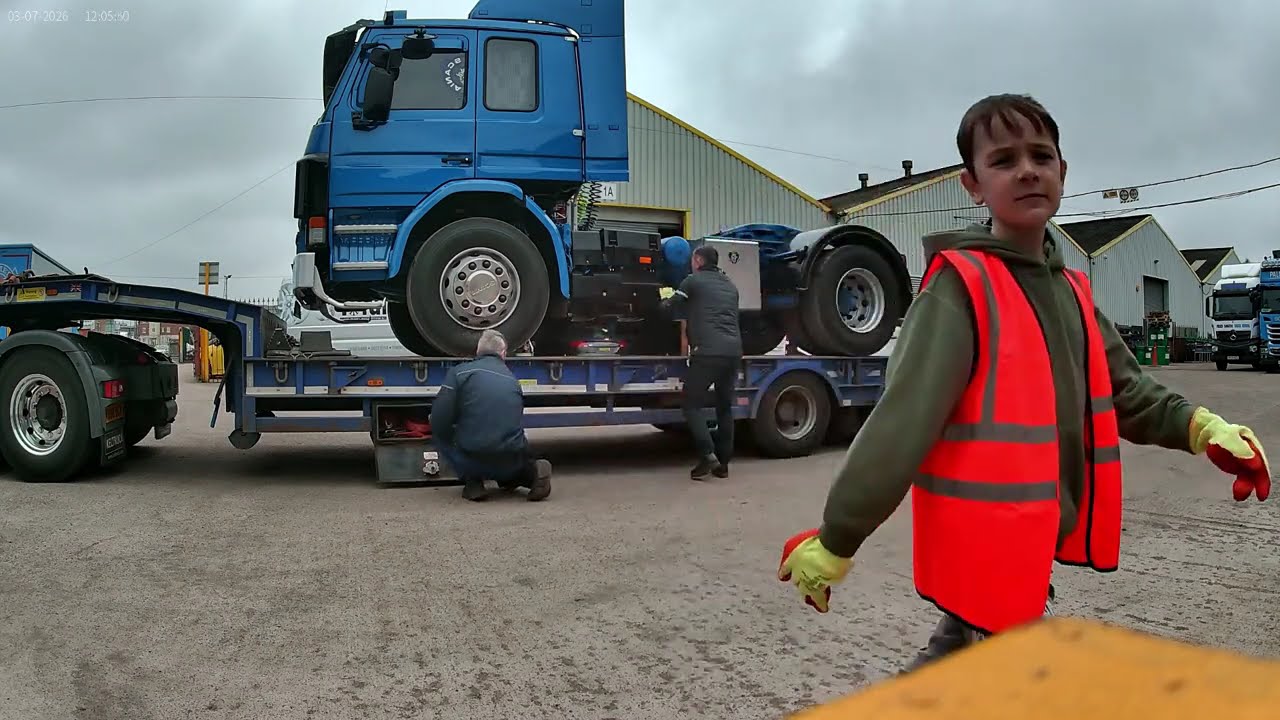 Today we collect our 1996 Scania 93M