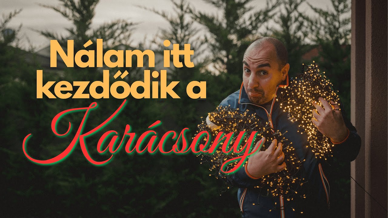 Karácsonyi hangulat Győrújfalun – feldíszítem a házat / 1. rész