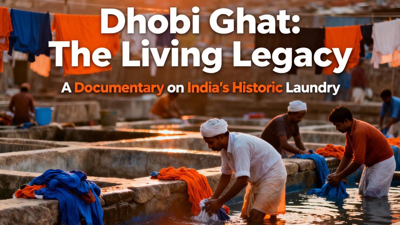 Dhobi Ghat : Daily Life in Mumbai's Open-Air Laundry.